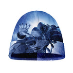 Astronaut On Space Mission Print Beanie