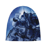 Astronaut On Space Mission Print Beanie