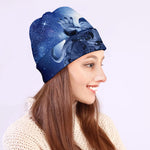 Astronaut On Space Mission Print Beanie
