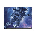 Astronaut On Space Mission Print Bifold Wallet