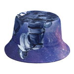 Astronaut On Space Mission Print Bucket Hat