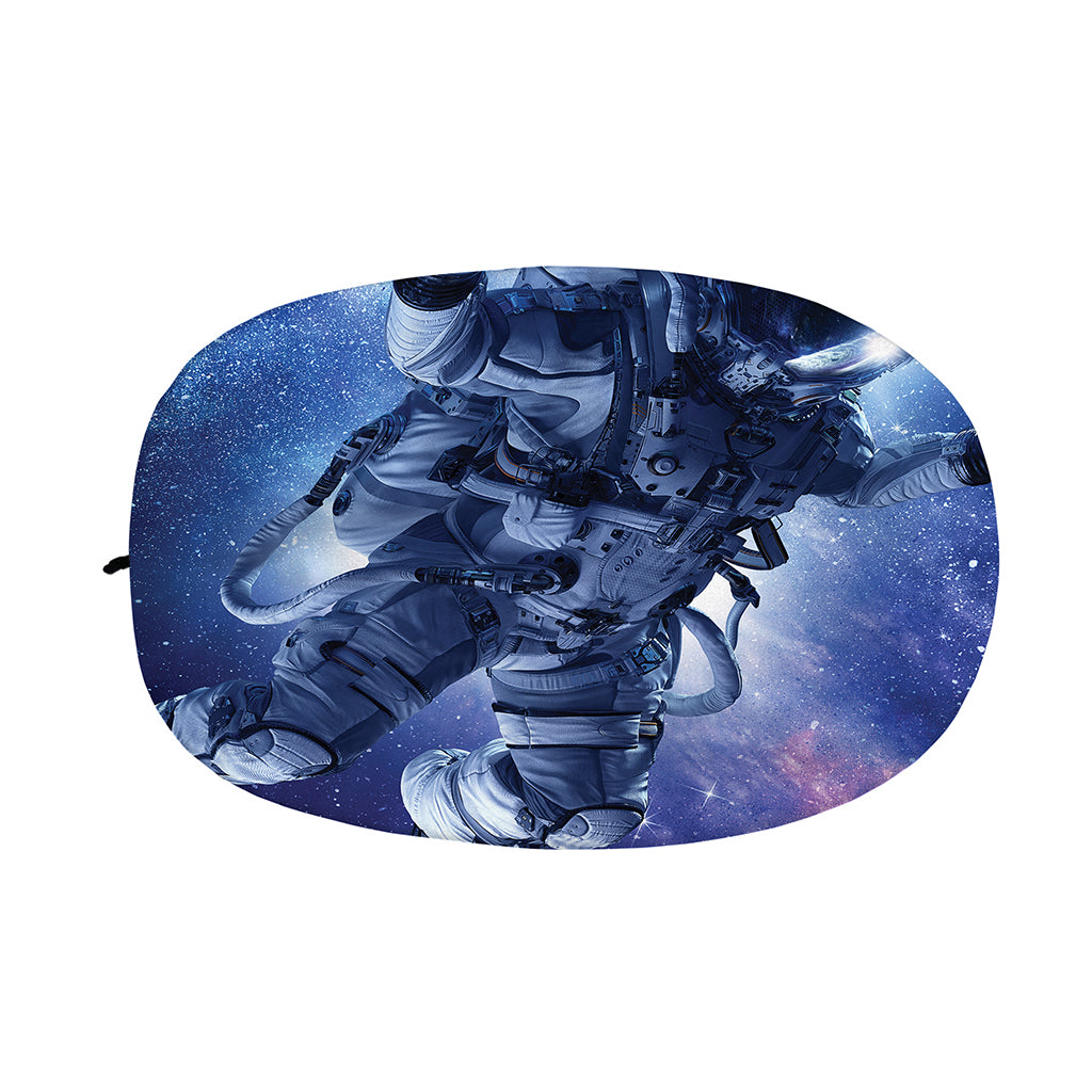 Astronaut On Space Mission Print Car Side Mirror Covers