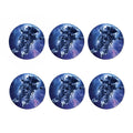Astronaut On Space Mission Print Coaster Set