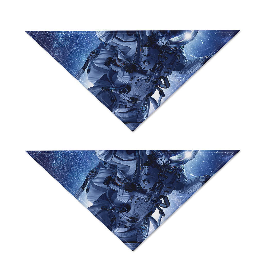 Astronaut On Space Mission Print Dog Bandana