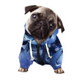 Astronaut On Space Mission Print Dog Zip Up Hoodie