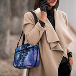 Astronaut On Space Mission Print Double Strap Bible Bag