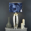 Astronaut On Space Mission Print Drum Lamp Shade