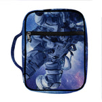 Astronaut On Space Mission Print Front Pocket Bible Bag