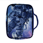 Astronaut On Space Mission Print Front Pocket Bible Bag