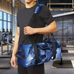 Astronaut On Space Mission Print Gym Bag