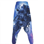 Astronaut On Space Mission Print Hammer Pants