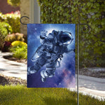 Astronaut On Space Mission Print House Flag