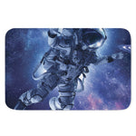 Astronaut On Space Mission Print Indoor Door Mat