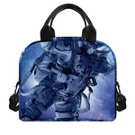 Astronaut On Space Mission Print Insulated Lunch Bag