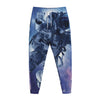 Astronaut On Space Mission Print Jogger Pants