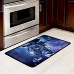 Astronaut On Space Mission Print Kitchen Mat