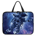 Astronaut On Space Mission Print Laptop Sleeve With Handle