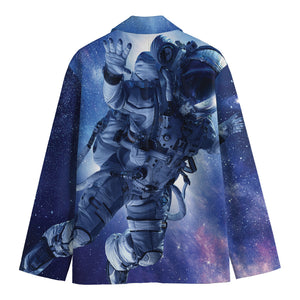 Astronaut On Space Mission Print Men's Blazer