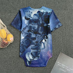 Astronaut On Space Mission Print Men's Bodysuit