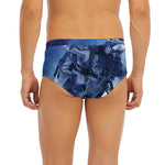 Astronaut On Space Mission Print Men's Briefs