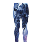 Astronaut On Space Mission Print Men's leggings