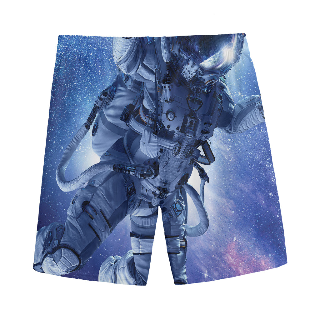 Astronaut On Space Mission Print Men's Sports Shorts