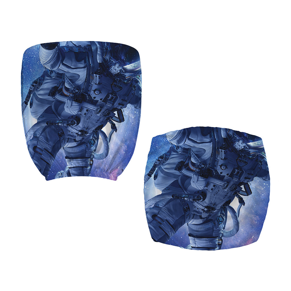 Astronaut On Space Mission Print Office Chair Cover