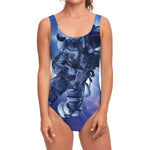 Astronaut On Space Mission Print One Piece Swimsuit