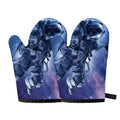 Astronaut On Space Mission Print Oven Mitts