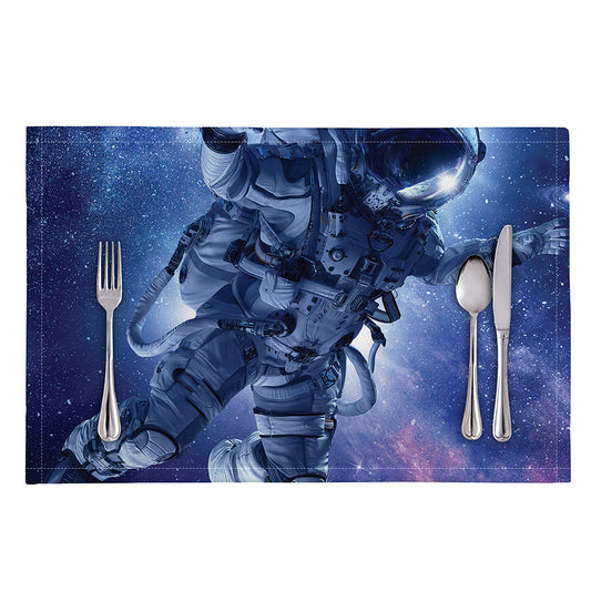 Astronaut On Space Mission Print Placemat