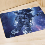 Astronaut On Space Mission Print Polyester Doormat