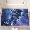 Astronaut On Space Mission Print Rubber Doormat