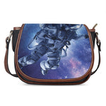 Astronaut On Space Mission Print Saddle Bag