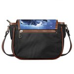 Astronaut On Space Mission Print Saddle Bag