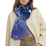 Astronaut On Space Mission Print Scarf