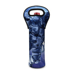 Astronaut On Space Mission Print Single Neoprene Wine Tote