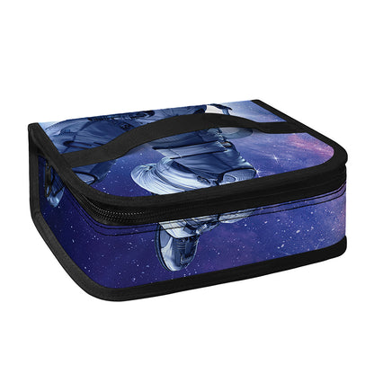 Astronaut On Space Mission Print Small Lunch Bag