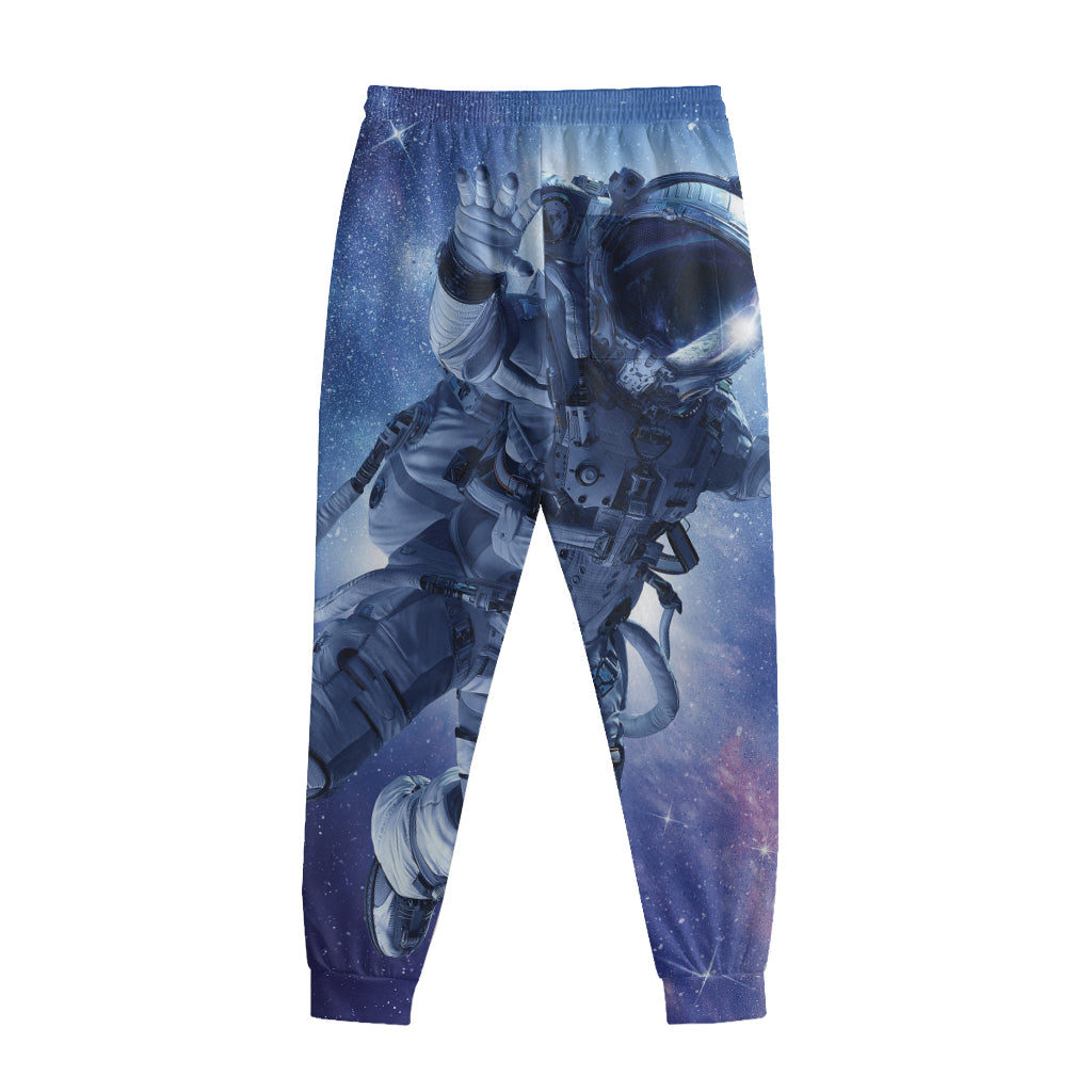 Astronaut On Space Mission Print Sweatpants