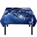Astronaut On Space Mission Print Tablecloth