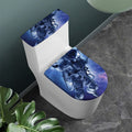 Astronaut On Space Mission Print Toilet Lid And Tank Cover Set