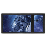 Astronaut On Space Mission Print Trifold Wallet