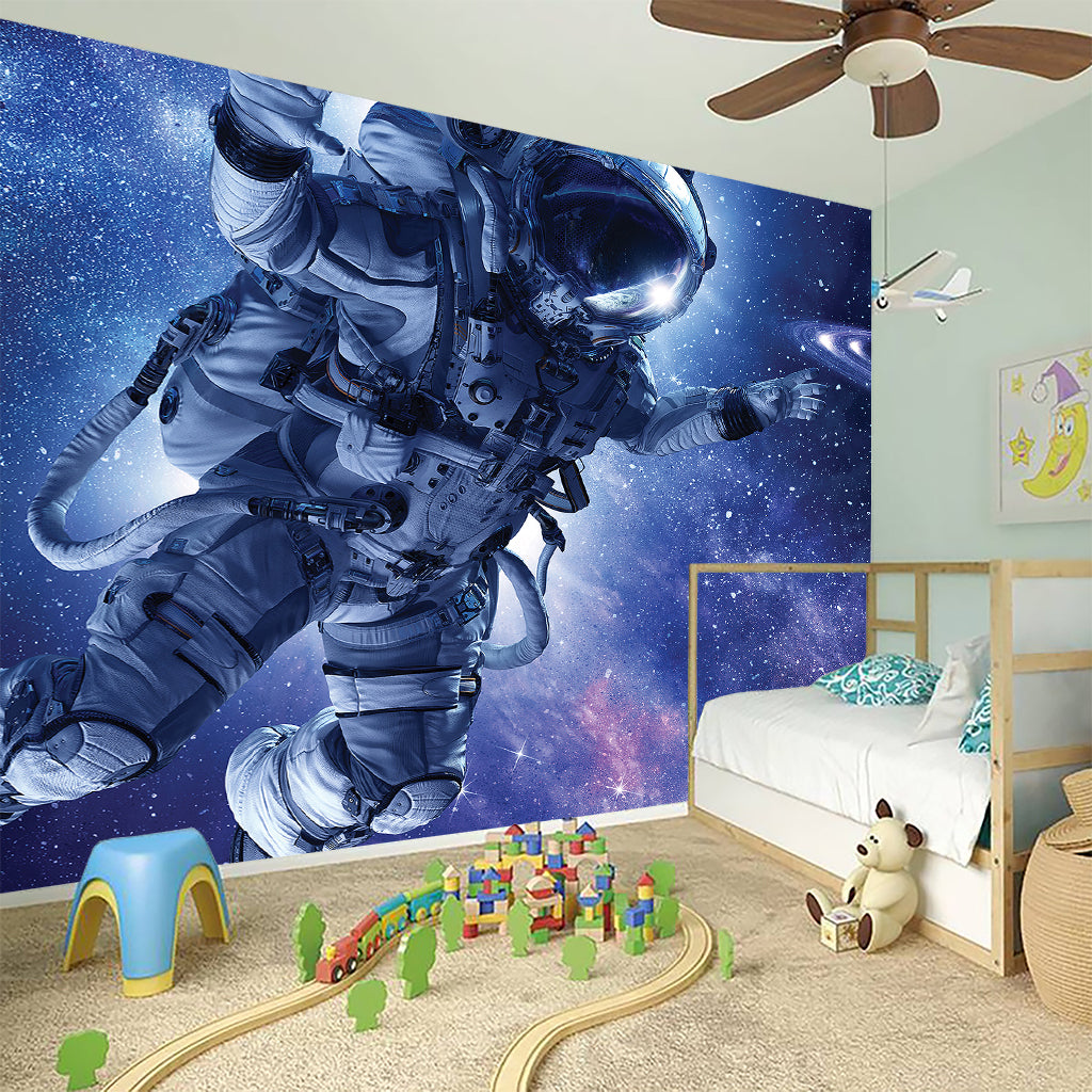 Astronaut On Space Mission Print Wall Sticker