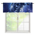 Astronaut On Space Mission Print Window Valance
