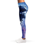 Astronaut On Space Mission Print Women's Leggings