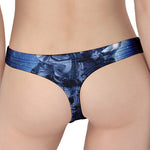 Astronaut On Space Mission Print Women's Thong