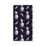 Astronaut Pug In Space Pattern Print Baby Crib Sheet