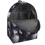 Astronaut Pug In Space Pattern Print Backpack