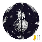Astronaut Pug In Space Pattern Print Basketball