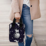 Astronaut Pug In Space Pattern Print Bible Tote Bag