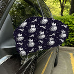 Astronaut Pug In Space Pattern Print Car Side Mirror Covers